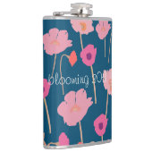 Hübscher, moderner Blumengeburtstag mit individuel Flachmann (Rechts)