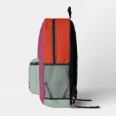 Hübscher, moderner Individuelle Name Bedruckter Rucksack (Rechts)