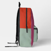 Hübscher, moderner Individuelle Name Bedruckter Rucksack (Links)