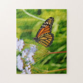 Hübscher Monarchschmetterling Nahes Kunstpuzzle Puzzle (Vertikal)