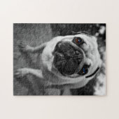 Hübscher Mops Puzzle (Horizontal)