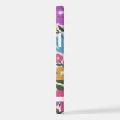 Hübscher, muffiger Frühling Florals | Name iPhone Hülle (Rechte Seite)