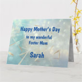 Hübscher Muttertag für Mama Karte (Gelbe Blume)