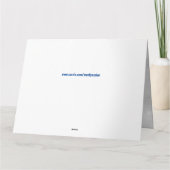 Hübscher Muttertag für Mama Karte (Rückseite)