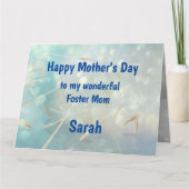 Hübscher Muttertag für Mama Karte (Vorderseite)