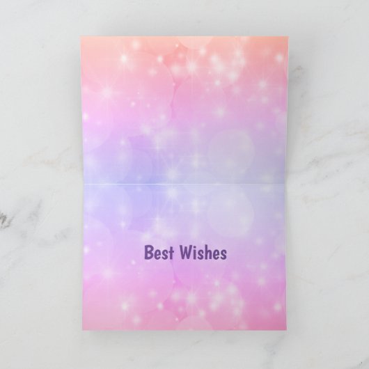 Hübscher Muttertag für Mama Karte (Innenseite)