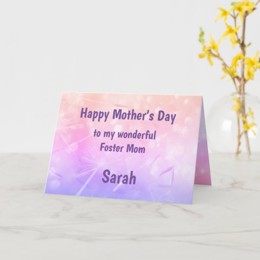 Hübscher Muttertag für Mama Karte (Gelbe Blume)