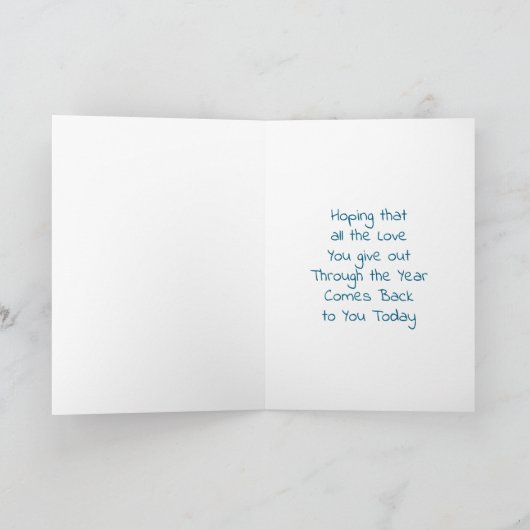 Hübscher Muttertag Karte (Innenseite)