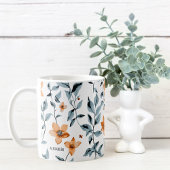 Hübscher Name der Blume Personalisiert Kaffeetasse