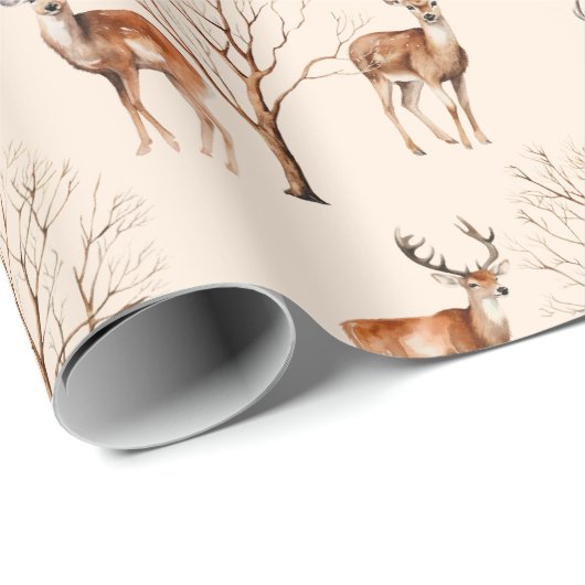 Hübscher neutraler Wildwild Geschenkpapier (Rolleneckpunkt)