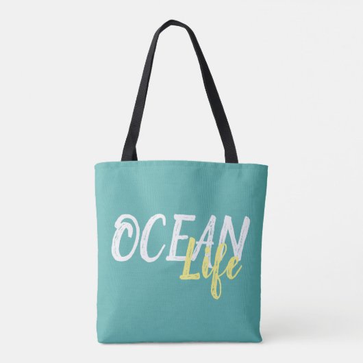 hübscher OCEAN LIFE | Tasche (Rückseite)