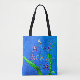 Hübscher Orchid Bird Tasche