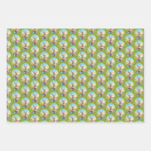 Hübscher Osterhase in Landschaft - Geschenkpapier Set (Vorderseite 3)