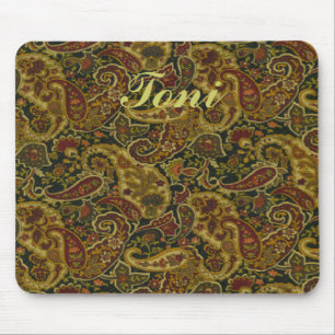 Hübscher Paisley-Druck-Entwurf Mousepad