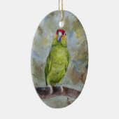 Hübscher Papagei II Keramik Ornament (Rechts)