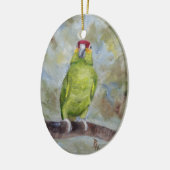 Hübscher Papagei II Keramik Ornament (Links)