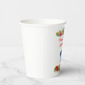 Hübscher Parrot Tropical Birthday Pappbecher (Rechts)