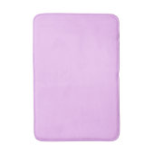 Hübscher Pastellavender, Solid Color Badematte (Vorderseite Vertikal)