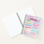 HÜBSCHER PASTELSTACK DER SCHULABÜCHER NOTIZBLOCK (Innenseite)