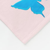 HÜBSCHER PERSONALISIERTER 90. GEBURTSTAG CUSTOM BL FLEECEDECKE (Ecke)