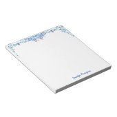 Hübscher Personalisierter Editor Notizblock (angewinkelt)