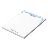 Hübscher Personalisierter Editor Notizblock (Rotiert)