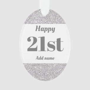 Hübscher personalisierter Geburtstagsgeschenk-Orna Ornament