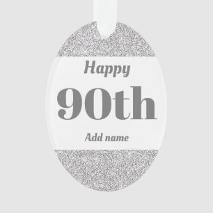 Hübscher personalisierter Geburtstagsgeschenk-Orna Ornament