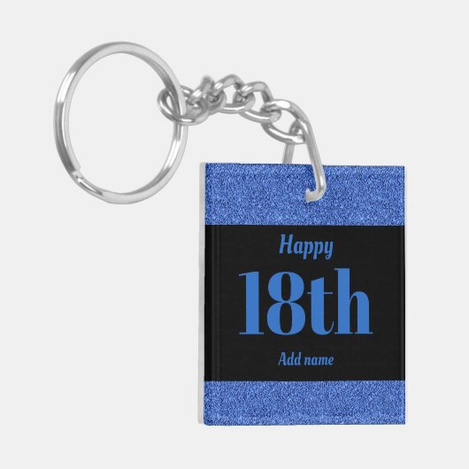 hübscher personalisierter schlüsselanhänger (Vorderseite links)