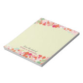 Hübscher Personalisierter Schreibtisch mit japanis Notizblock (Rotiert)