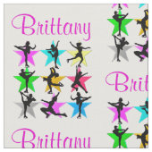 HÜBSCHER PERSONALISIERTER SKATER FABRIC STOFF (Nahaufnahme)