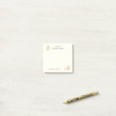 Hübscher Personalisierter Spaß Eiscreme Adhesive P Post-it Klebezettel (Auf Schreibtisch)