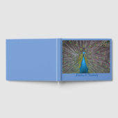 Hübscher Pfau Gästebuch (Voll)