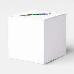 Hübscher Pfau Geschenkschachtel