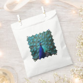 Hübscher Pfau Geschenktütchen (Ausgeschnitten)