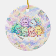 Hübscher Pfauen Regenbogen Schmuck