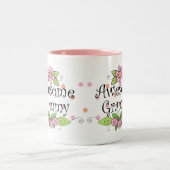 Hübscher Phantastischer Grammy Zweifarbige Tasse (Mittel)