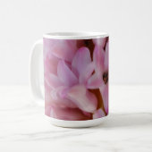 Hübscher Pink Hyacinth Blume Tasse Kaffee Cup (Vorderseite Links)