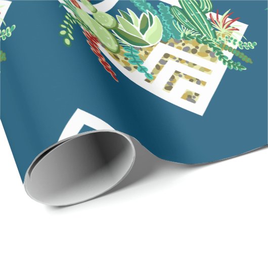 Hübscher Planet Geschenkpapier (Rolleneckpunkt)