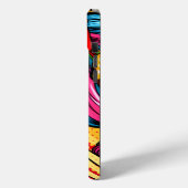 Hübscher Pop Art Comic Giro del Malcantone Case-Mate iPhone Hülle (Rückseite / Links)