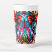 Hübscher Pop Art Comic Giro del Malcantone Milchtasse (Vorderseite)