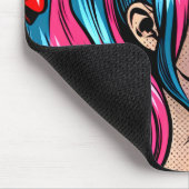 Hübscher Pop Art Comic Giro del Malcantone Mousepad (Ecke)