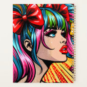 Hübscher Pop Art Comic Giro del Malcantone Persona Planer (Rückseite)