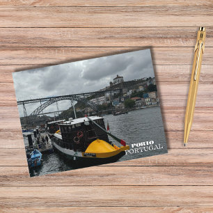Hübscher Porto Portugal Fotografie, Reisen Feiertagspostkarte