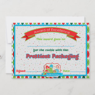 Hübscher Preis für die Verpackung von Cookies