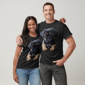 Hübscher Pug-Welpe T-Shirt (Unisex)