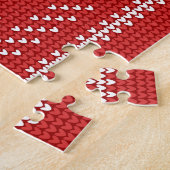 Hübscher Pullover Glocken Xmas Rentiere Krockett Puzzle (Seite)