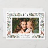 Hübscher Rahmen | Weihnachten im Weißen Foto (Vorderseite)