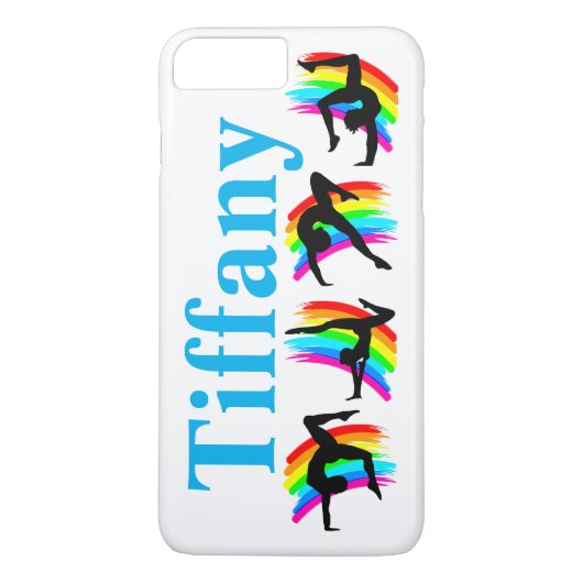 HÜBSCHER RAINBOW CUSTOM GYMNASTICS IPHONE-FALL Case-Mate iPhone HÜLLE (Rückseite)