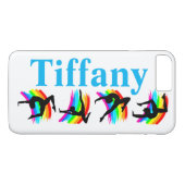 HÜBSCHER RAINBOW CUSTOM GYMNASTICS IPHONE-FALL Case-Mate iPhone HÜLLE (Rückseite (Horizontal))